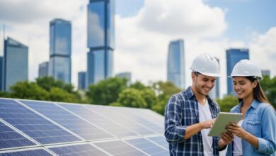 la ingeniería es necesaria para una transición energética. Imagen de IA