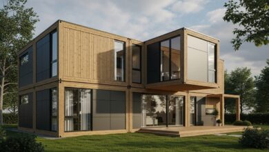 La construcción modular y con madera puede ser una gran alternativa para evitar desperdicios. Imagen ilustrativa.