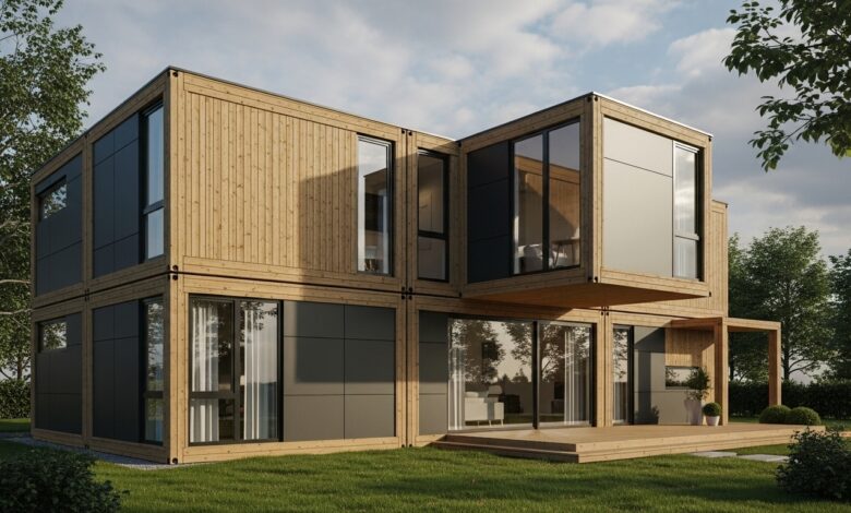 La construcción modular y con madera puede ser una gran alternativa para evitar desperdicios. Imagen ilustrativa.