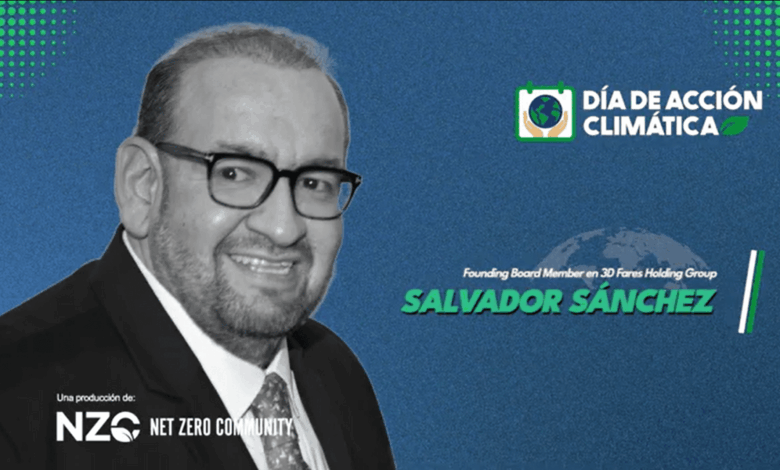 Salvador Sánchez, habla sobre reúso de agua en la industria.